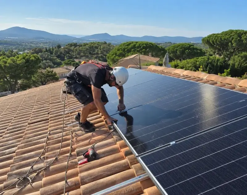 Installateur panneaux solaires Laboutarie — pose photovoltaïque sur toiture